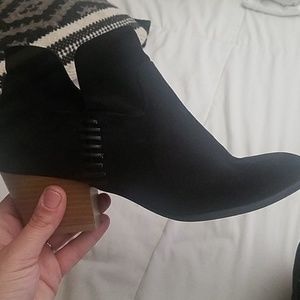 Black booties